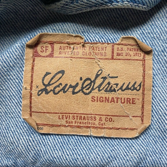 Vintage Levi’s - Led Zeppelin IV The Hermit Tarot Hand Painted Denim Vest - Picture 8 of 10